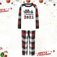 thumbnail image 2 of Mrzhqd Christmas Pajamas For Family Toddler Boy Girl Christmas Pajamas Long Sleeve Crew Neck Letter Print Top With Pants Sleepwear 2025,White,Size 5-6 Years, 2 of 4