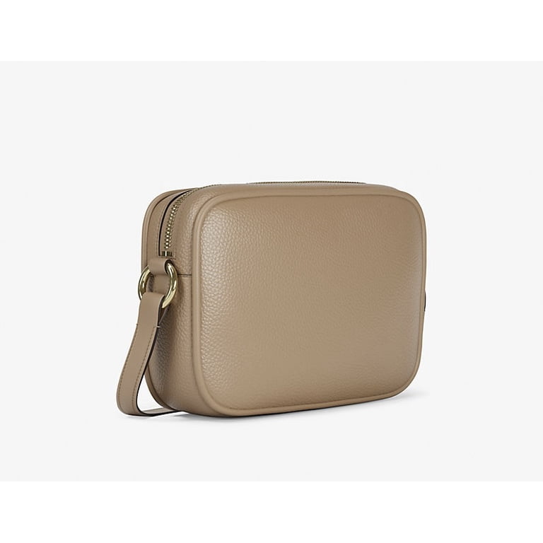 Michael Kors Women's Jet Set Large Pebbled Leather Camera Bag