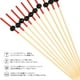 thumbnail image 3 of paquete de palillos de bambú desechables para cóctel, ideales para fiestas, banquetes, aperitivos y frutas (aproximadamente 100 unidades)., 3 of 8