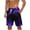 Black, variant on Naughtyhood Mens Shorts Casual Fashion Print Shorts with Pockets Elastic Waist Beach S-XXXXXL