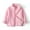 370# Light Pink, variant on oqasdz Girls Jackets Children Toddler Polar Full Zipper Long Sleeve Fall Winter Outerwear Warm Comfortable Top Coat Outwear Size 18 M-24 M