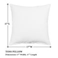 thumbnail image 3 of Textured Solid Almond Square Toss Pillow (2-Pack), 3 of 4