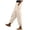 Beige, variant on Yuanlook Women's Solid Cargo Joggers, Elastic Waist Streetwear Pants with Utility Pockets, S-XXL