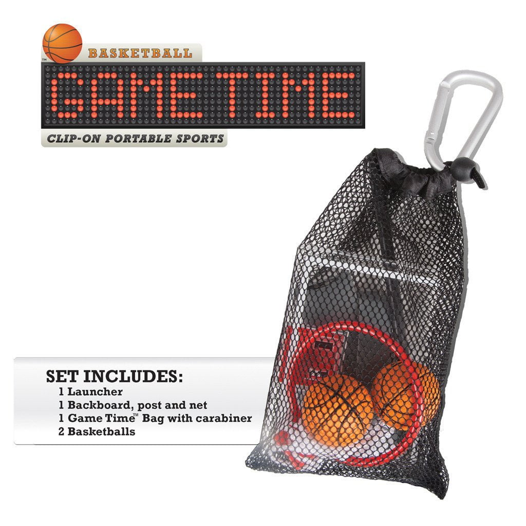 Basketball Game Time ClipOn Portable Sports