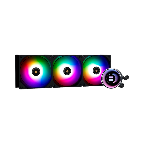 Sistema de Enfriamiento Liquido CPU THERMALRIGHT 3 Ventiladores THERMALRIGHT FROZEN NOTTE 360 BLACK ARGB D6