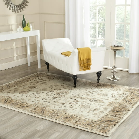SAFAVIEH Vintage Ifrit Traditional Area Rug, Stone/Caramel, 11' x 15'