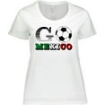 thumbnail image 3 of Inktastic Go, Mexico- Soccer, Football Women's Plus Size T-Shirt, 3 of 5