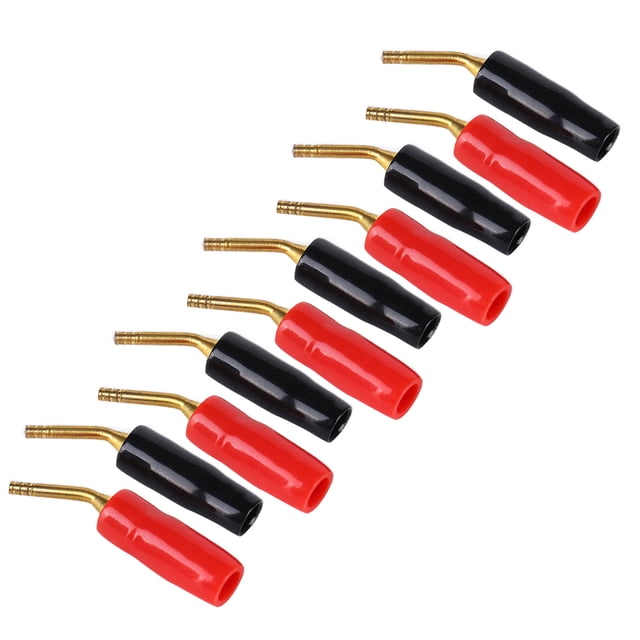 Enchufe de audio Ticfox U44 5 juegos de conector de altavoz de cobre
