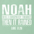 thumbnail image 5 of Wild Bobby Noah Was A Conspiracy Theorist Inspirational/Christian Women Racerback Tank Top, Mint, X-Large, 5 of 5