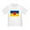 White, variant on - National Flag Of ??????? / Ukraine High Qu T Shirt - Cute Toddler T-Shirt, 100% Cotton