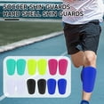 thumbnail image 3 of Pebbuoy 1 Pair Mini Soccer Shin Guards Anti-Slip Kids Teens Adults Soccer Players Miniature Shin Pads Protectors Football Games Protective Equipment, 3 of 7