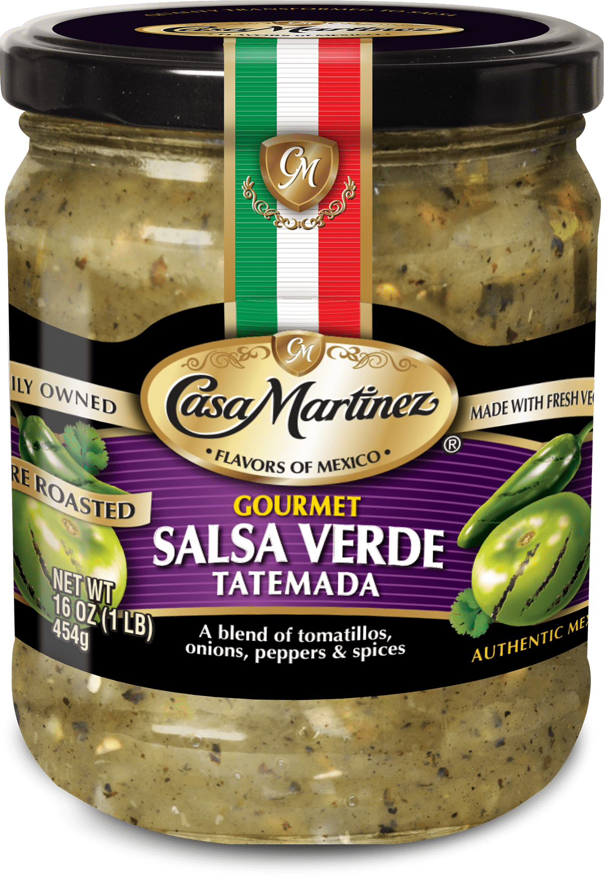 Casa Martinez Tatemada Fire Roasted Salsa, 16 oz