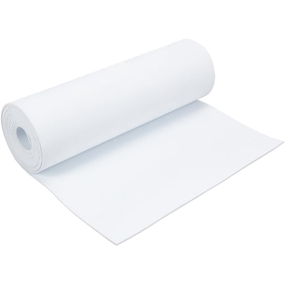 Adhesive EVA Foam Roll For Art Supplies Paper Scrapbooking Cosplay Halloween Foamie Crafts White 350x3mm about 3m/roll