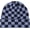 Blue, variant on Crochet Y2K Beanie Hat Plaid Warm Winter Hats Checkered Slouchy Knitted Caps Skull Cap Goth Punk Y2K Accessories