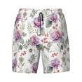 thumbnail image 5 of Rocae Orchids Flowers for Men's Swim Trunks Quick Dry With Two Side Pockets and One Lined Patch PocketXX-Large, 5 of 9
