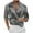 Dark Gray, variant on Mens T-shirts Casual Men's Loose Lapel Geometric Print Long Sleeve Button Port Style Floral Shirt Beach Summer Top Striped Shorts Pack Mens Long Sleeve Tops Soft Shirt Men Neck Tee Active Silver XL