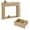 Printing line-Natural, variant on Wirrytor Narrow Console Table with Drawers and Storage Shelf, Modern Sofa Table for Living Room Entryway, Space-Saving Hallway Table Behind Couch with Solid Wood Legs
