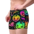 thumbnail image 3 of Boxershorts Men Comforable Panties Set Bright Haloween Pumpkins Underwear Man Boxer, 3 of 6