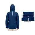 thumbnail image 4 of Mapamyumco Women's Waterproof Breathable Stretch Light Rain Jacket Windproof Hooded Raincoat for Snow Hiking Size XS, 4 of 5