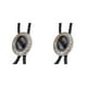thumbnail image 4 of Minnieouse Bolo Tie para hombres Corbatas occidentales Collar con colgante de aleación Corbatas Decoraciones Adornos de cumpleaños Regalo de vacaciones gemas facetadas 2piezas Minnieouse CBP189546, 4 of 5