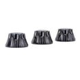 thumbnail image 1 of 3Pcs Electric Guitar Knobs Metal Potentiometer Knobs with Wrench Dome Top Hat Bell Volume Tone Control Knobs, 1 of 7