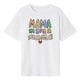 thumbnail image 2 of Camiseta de mamá, Tops de manga corta, ropa de calle, camisa del día de la madre, Camiseta básica para senderismo, vacaciones, caminar por la calle, L, 2 of 7