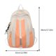 thumbnail image 2 of Mochilas universitarias para hombres y mujeres, mochila de tela de nailon con múltiples compartimentos de gran capacidad, 2 of 8