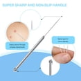 thumbnail image 3 of Kit para quitar espinillas FEUNLEM Professional, 100 unidades, agujas plateadas, 3 of 7