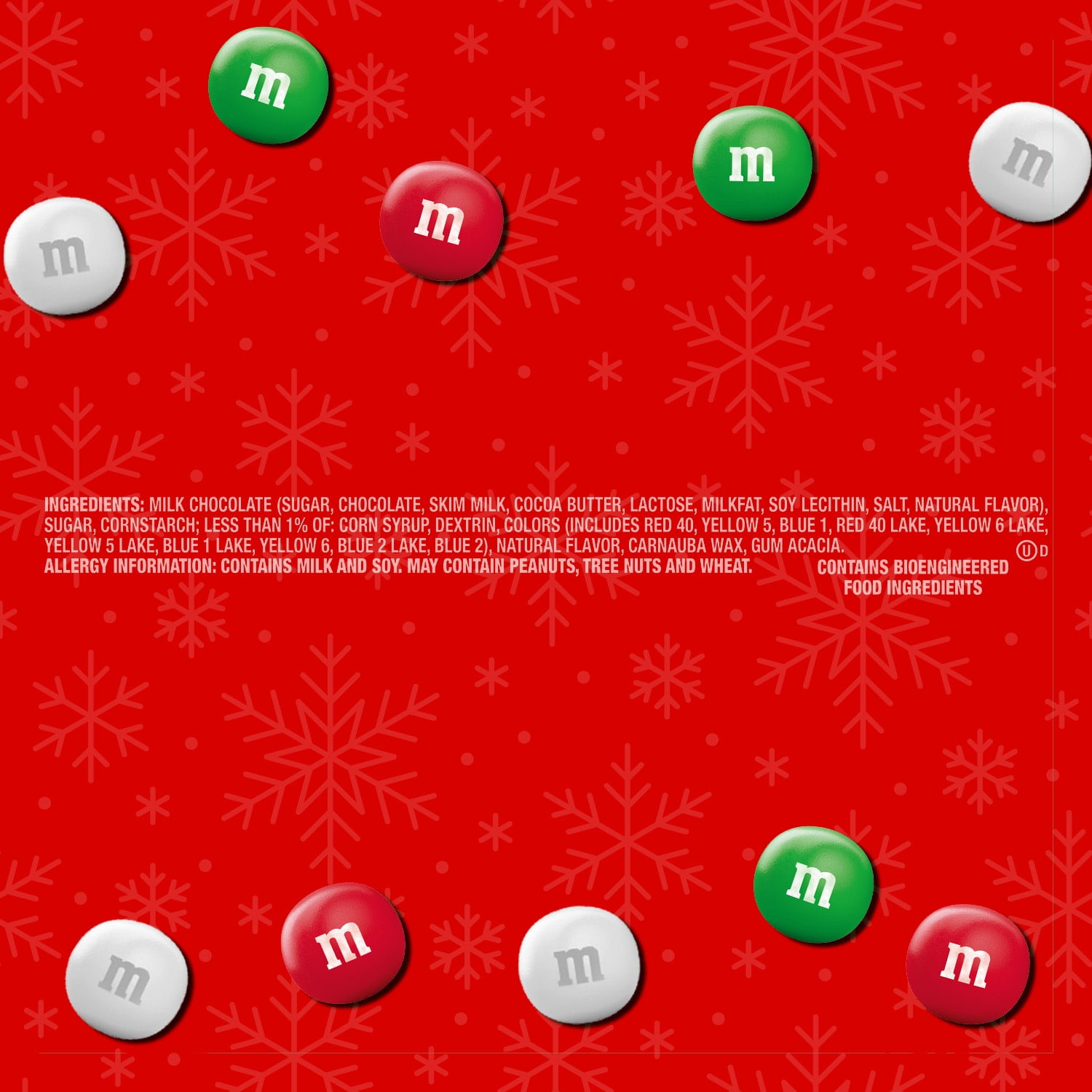 M&M's Mint Milk Chocolate Christmas Candy, Share Size - 2.83 oz Bag