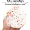 thumbnail image 3 of Bath sponge sponge loofah body peeling (2 pieces), 3 of 7