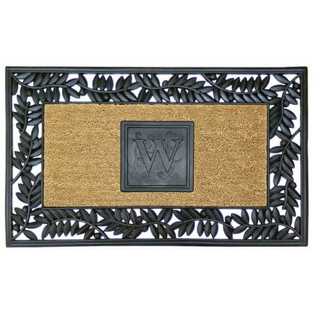 Winston Porter Danford Olive Border Sentinel Doormat