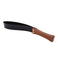 thumbnail image 2 of Thinsony Animal Riding Crop with Wood Handle PU Leather Paddle Play Stage Performance Lash Whip Racing Training Crops Tool Black, 2 of 6