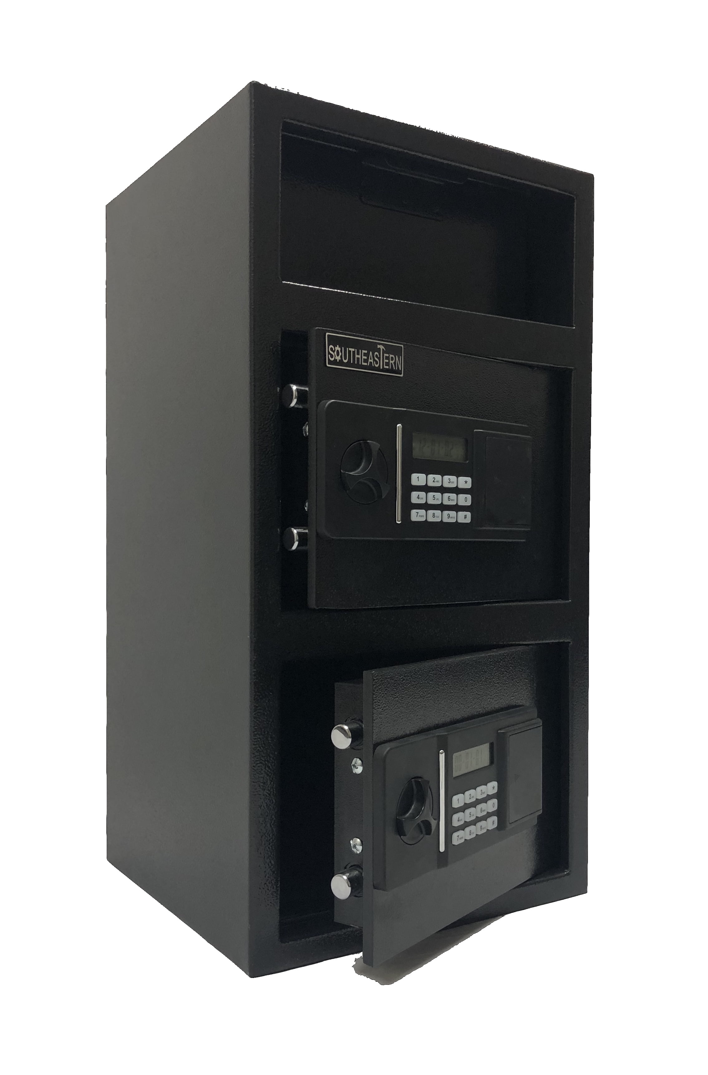 SOUTHEASTERN FL2714EE Double Door Cash Drop Depository Safe with Quick