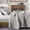 Beige-Full/Queen, variant on Burnt Orange Full/Queen Quilt Set Classic Geometric Spotted Pattern