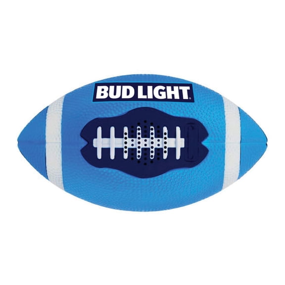 Bud Light Bluetooth Football Speaker Inflated  and  Playable