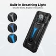 thumbnail image 4 of DOOGEE S200 Ultra Rugged Smartphone 5G, 48(12+36)GB+1 TB, 1.32"AMOLED Rear Display, 6.72" FHD&120Hz, 4nm D7400 Android 15, 11000mAh/66W, 100MP+20MP Night vision, Light Effect,Face ID/BT5.4/WiFi6E/NFC, 4 of 9