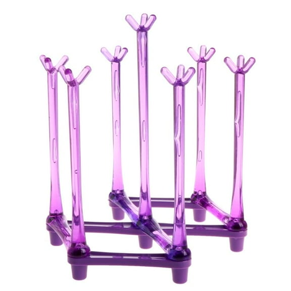 JZROCKER Baby Bottle Drying Rack with Tray High Capacity Bottle Dryer Holder for Teats