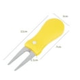 thumbnail image 1 of 11cm 38g Green Divot Repair Tool, Lawn Repair Tools, 6 Colors Portable Ball Fork Lawn Repairing Tools, Outdoor Use For Course Club Golfers, 1 of 8