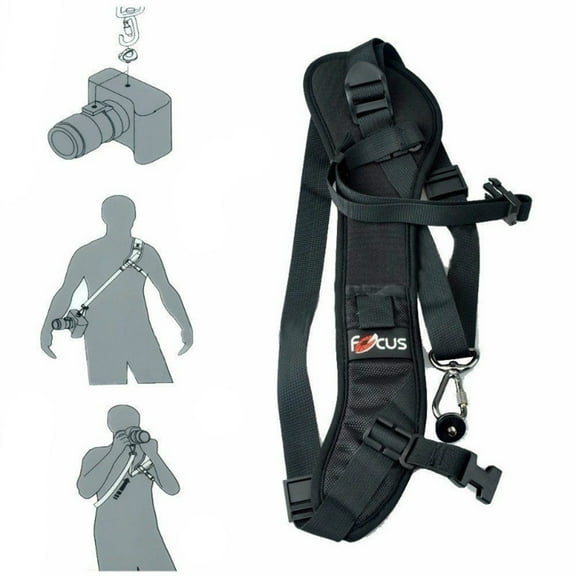 Focus F-1 Anti-slip Quick Shoulder Sling Belt Rapid Neck Strap for DSLR Camera