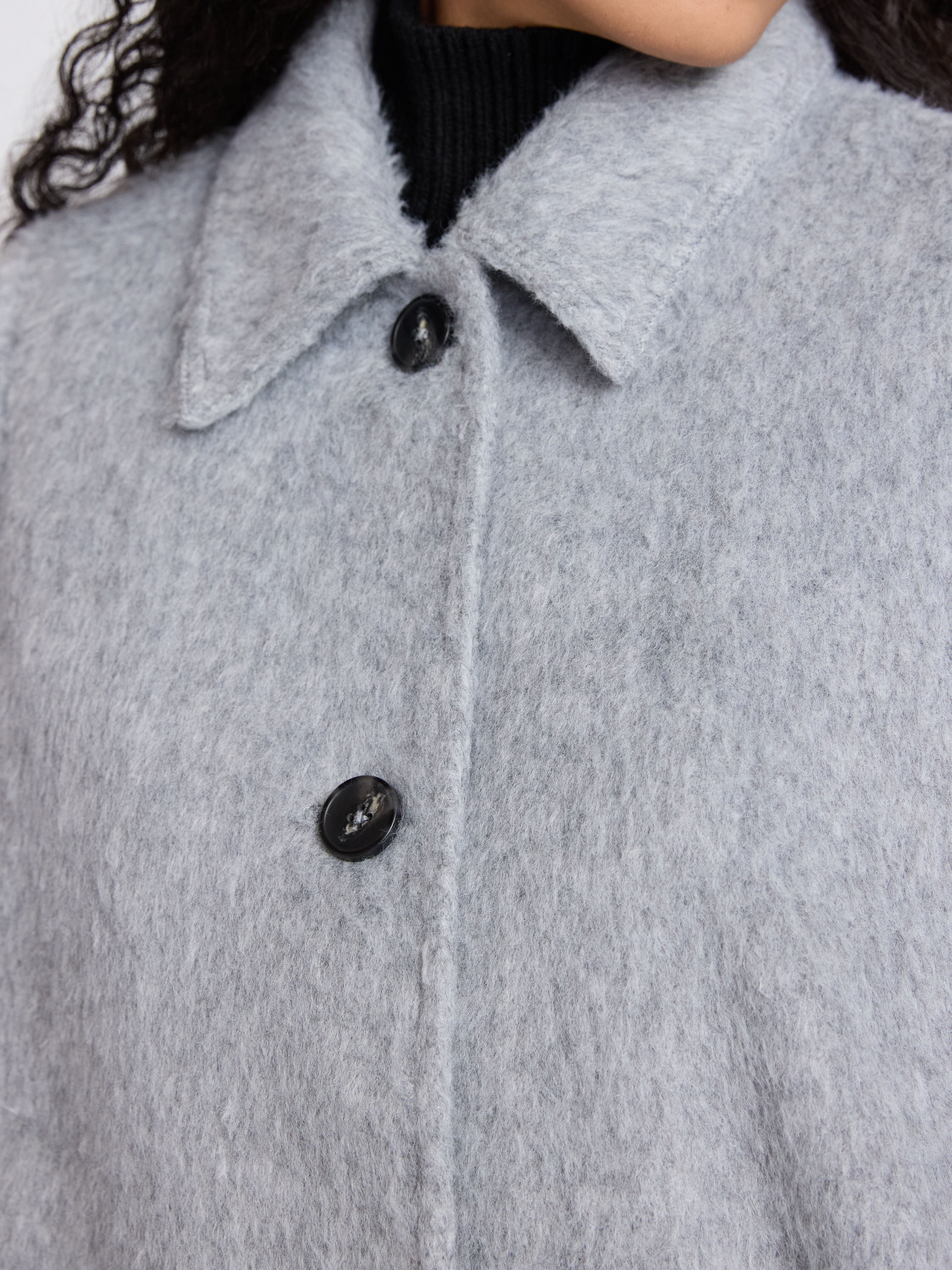 Free Assembly Women's and Women's Plus Long Wool Blend Coat, Sizes XS-4X