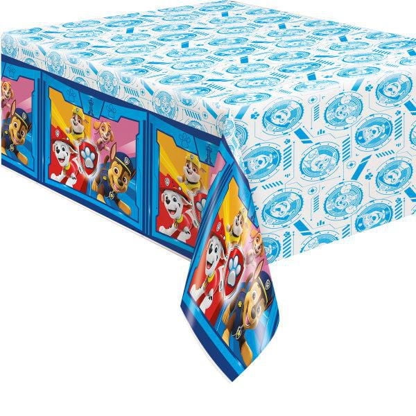 Nappe en plastique Paw Patrol, 84 po x 54 po