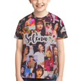 thumbnail image 1 of Selena Quintanilla Garçons Filles T-Shirt à Imprimé Graphique 3d Col Ras du Cou Manches Courtes, 1 of 7