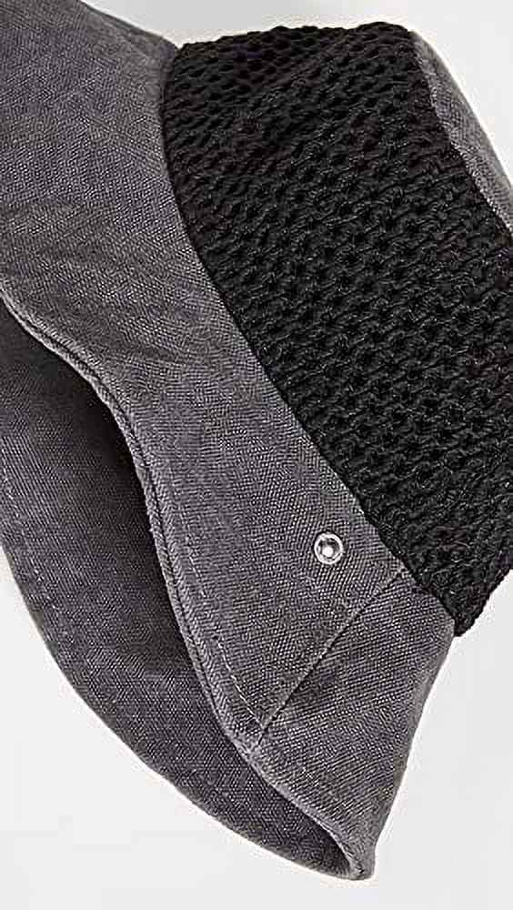 Rag & Bone Nando Bucket Netting in Natural Net Rag & Bone Nando Netting Bucket Hat, Black | eBay main image 4