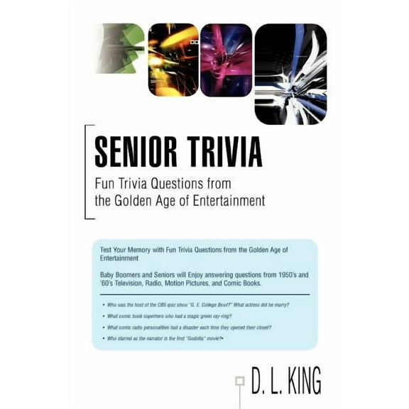 Senior Trivia: Fun Trivia Questions from the Golden Age of Entertainment (Paperback)