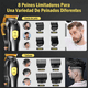 thumbnail image 5 of Rasuradora De Barba 2en1 Afeitadornalámbrica Recargable Belug, Color Negro, 5 of 5