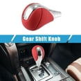 thumbnail image 2 of Unique Bargains Car Gear Shift Knob Stick Shifter for Lexus ES300h ES350 GS300 GS350 GS430 GS450h GS460 Red Silver Tone, 2 of 7