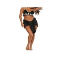 thumbnail image 4 of Femmes Sarong Plage Pompons Wrap Bikini Cover Ups Jupe, 4 of 5