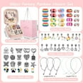 thumbnail image 4 of iMucci Charm Bracelet Making Kit - Girls DIY Beaded Jewelry Making Kit, Unicorn Mermaid Series Charms Gifts Set for Girls Crafts, with a Portable Bracelet Organizer Box, 4 of 6