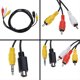 thumbnail image 2 of 4Pin S-Video To 3RCA Male Plug Video Adapter Connector Cable Video Adapter Cable Cord For Connecting PC To TV, 2 of 4