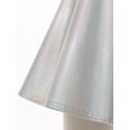 thumbnail image 7 of TiaoBug Women's Metallic Sleeveless Club Disco Holographic Dress Wet Look Pleated Dresses Holographic L, 7 of 7
